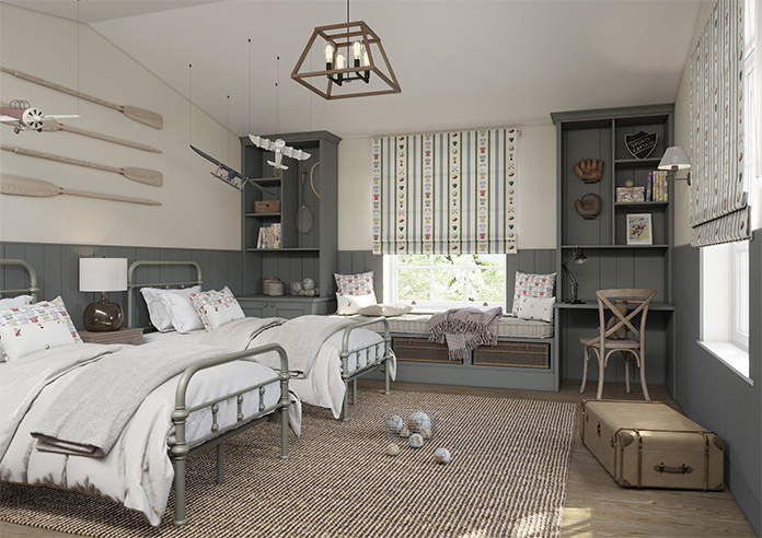 Practically Prefect, Line Captain - Twist&Fit Roman Blind - Image 6